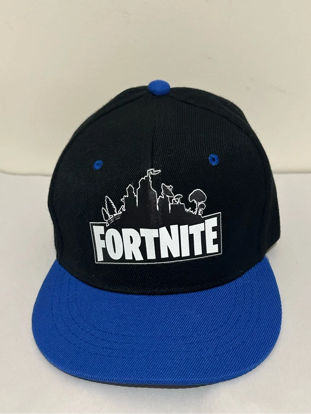 Fortnite Black and Blue Logo Snapback Baseball Cap